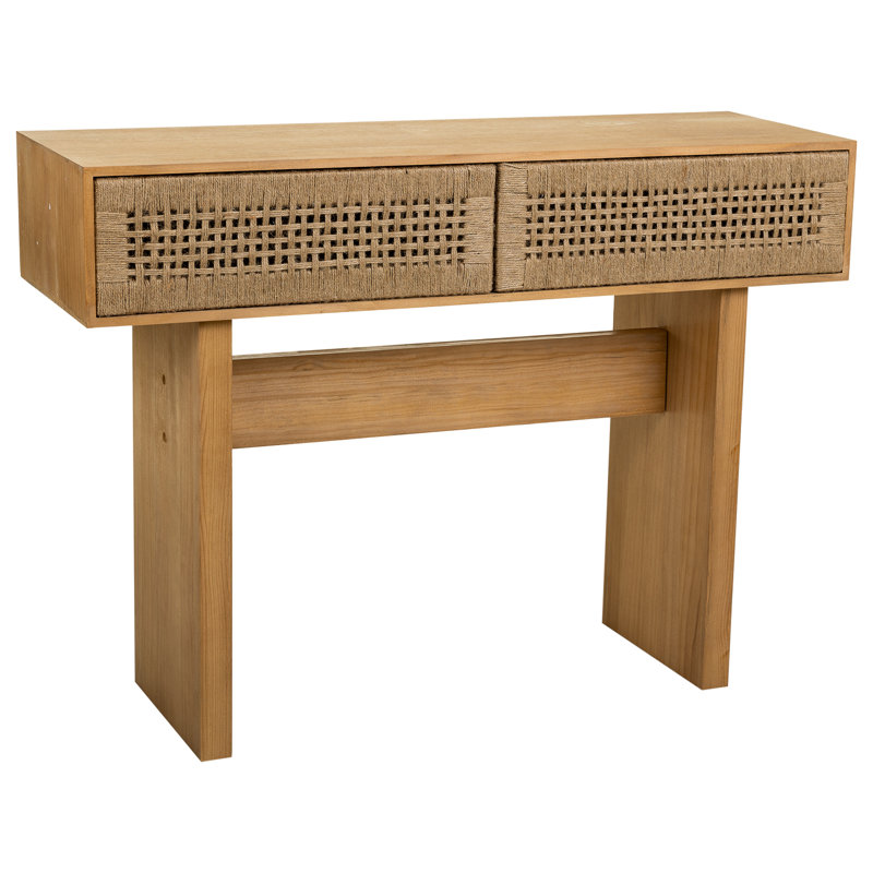 Aliecia 110cm Solid Wood Console Table
