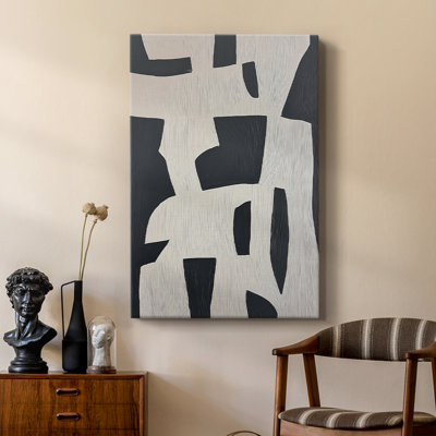 Série ABSTRACT DC III - Toile tendue avec châssis Premium - Prêt à être accroché