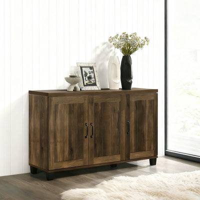 45-Inch 3-Door Shoe Cabinet With 6 Adjustable Shelves by Corrigan Studio