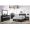 Ensemble de chambre avec lit plateforme de rangement Marielena 6-1_Risa