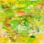 Green Life Force Painting Canvas