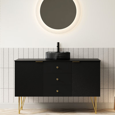 Ensemble de meuble-lavabo autoportant Sidra