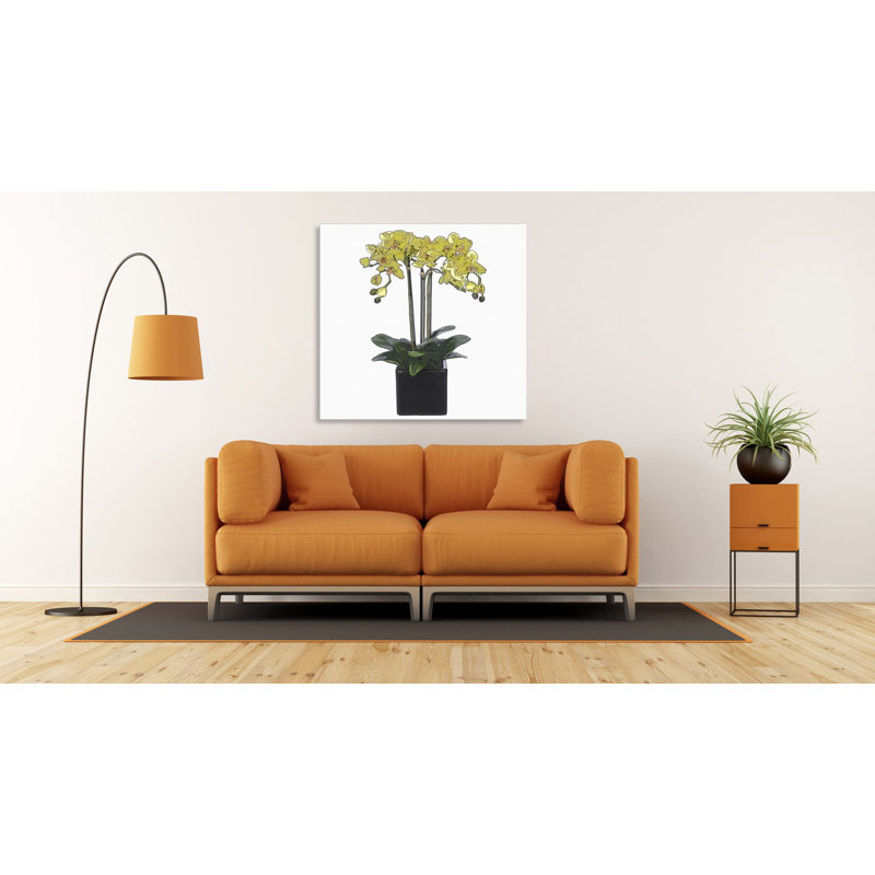 Reproduction sur toile tendue, H 36 po x l 36 po x P 1,5 po
