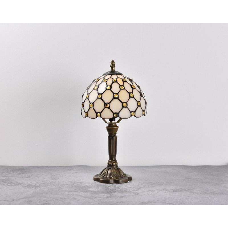 Anshita Resin Table Lamp, 14.6" H x 8" W x 8" D