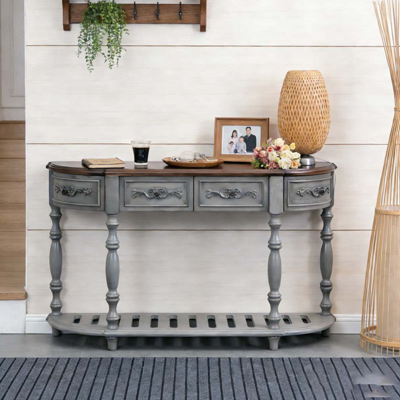 Console 52 po moderne et contemporaine, Gris ancien