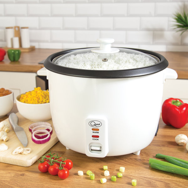 Small Rice Cooker 0.3L - VonShef Electric Rice Steamer for 2, Non
