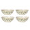 Holiday Place Setting Bowls, Set Of 4