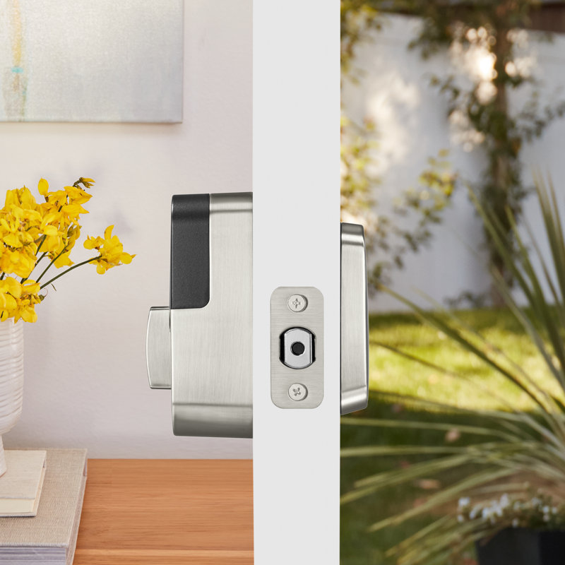 Verrou intelligent à écran tactile 2 touches avec lecteur d'empreintes digitales et Wi-Fi Yure Assure Lock de Yale, Wi-Fi