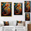 «Orange and Blue Seahorse Symphony 4»-1935485029-1935485020