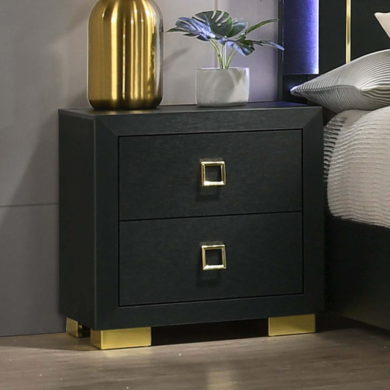 Magnifique table de chevet carrée 1pc