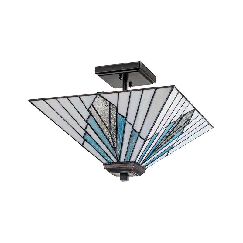 Cherlonda 2 - Light Black Geometric Pendant
