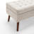 Bedroom Storage Bench For Entry - Materials, 43.7" W X 18.1" D Foot Made With 43.7"X18.1