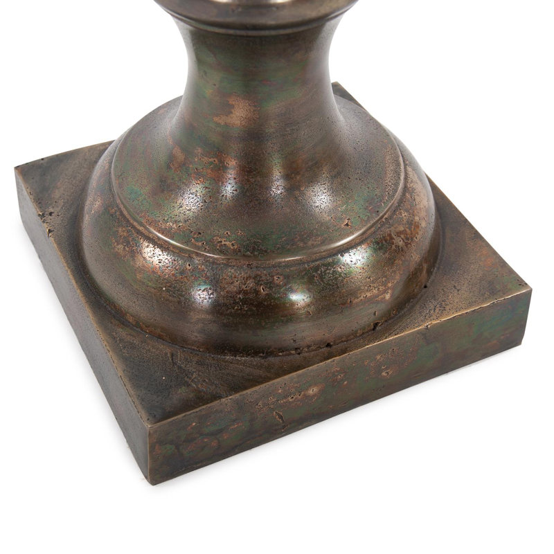 Golden Ore Oversized Fluted Vase