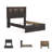 Drystan Bookcase Storage Bed-1602257073