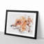 Profile of a Red Fox - Picture Frame Graphic Art Print-56892274-56892269