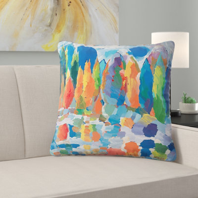 Couch Autumn Resonance Throw Pillow