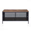 Table basse pliable rectangulaire en chêne antique
