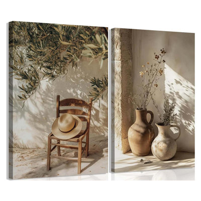 2 Piece Wrapped Canvas Print