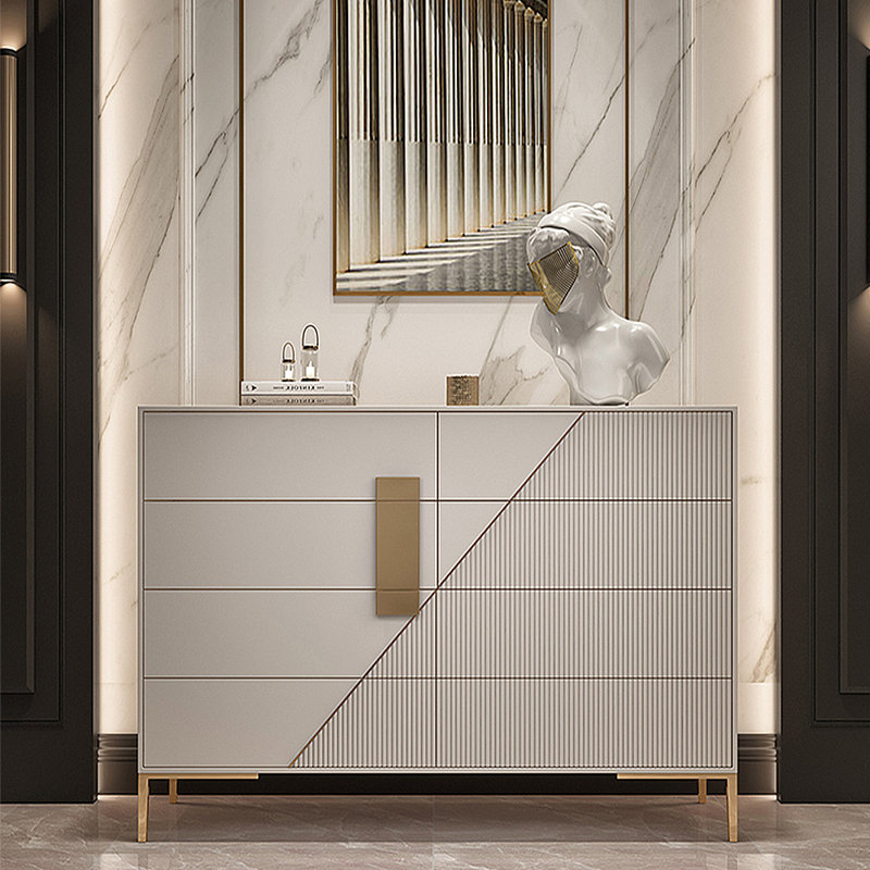Armoire de rangement moderne à tiroir minimaliste