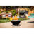Cuisinart 24” Cleanburn Smokeless Fire Pit with Removable Base for Ash, Portable Wood Burning Outdoor Fireplace, Stainless Steel Smoke Free Outdoor Heater, Enhanced Airflow and Easy Cleanup