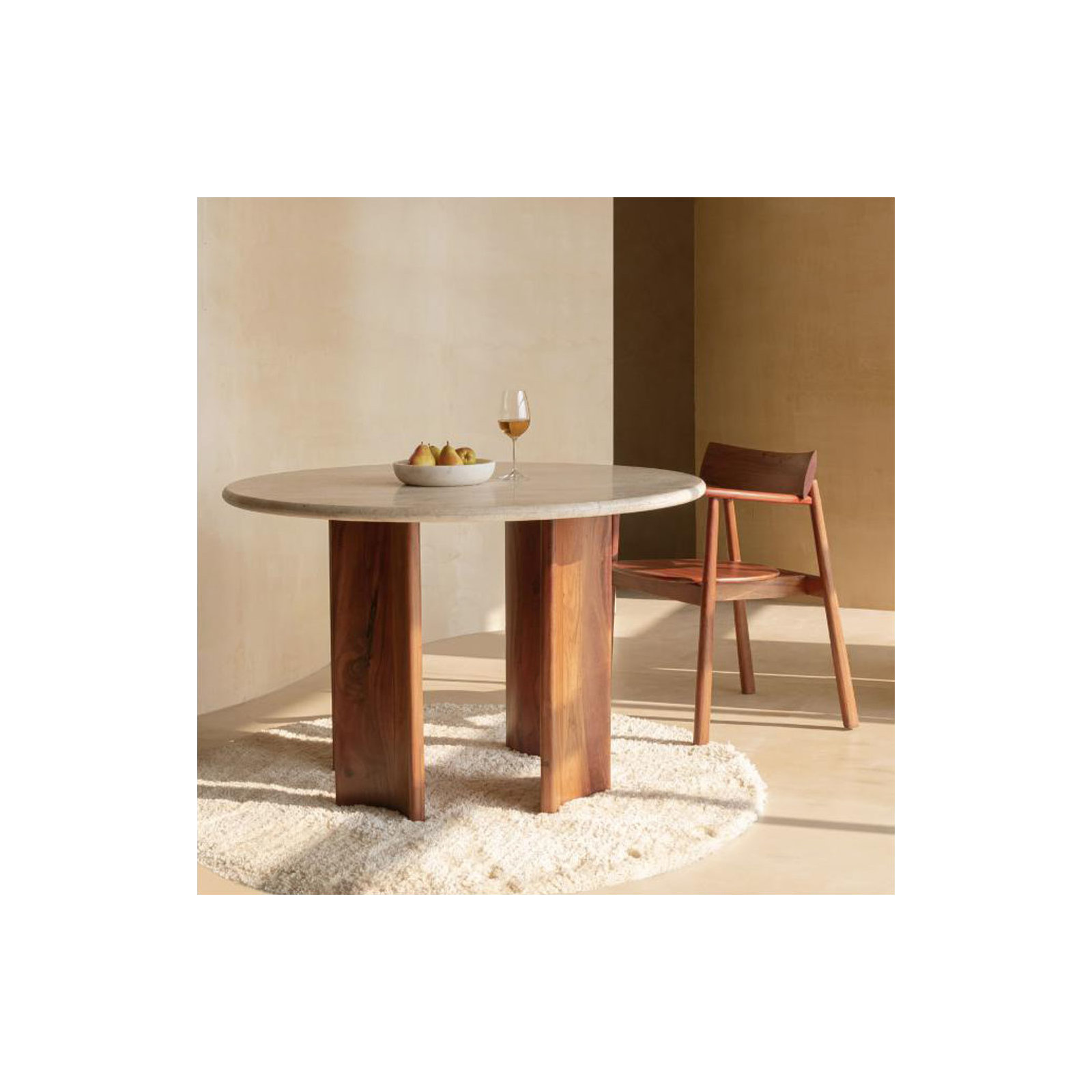 Catalena 47'' Round Dining Table