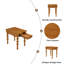 Table de bout en bois massif avec tiroir-118369883