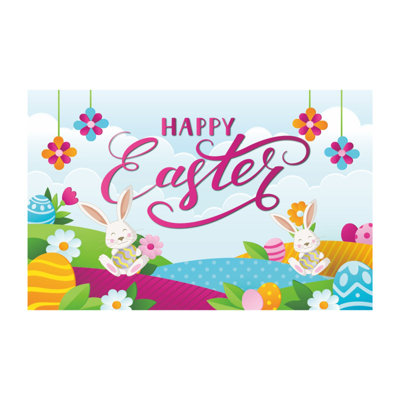 Easter Banners Decorative Photos Backgrounds Easter Decorations Activities Outdoor Party Supplies