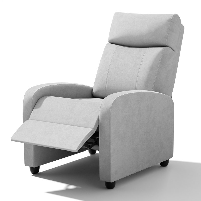 Canapé inclinable ajustable pour fauteuil de cinéma, Gris