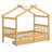 Wooden House Bed with Drawers-479318143