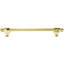 Carpe Diem Fist  8 inch center to center  pull, 1/2 inch reeded bar in finish Chalice-945825934