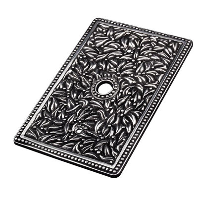 San Michele Patterned 1 - Gang Coax Jumbo Wall Plate