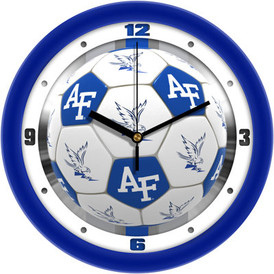 Air Force Falcons Soccer Wall Clock