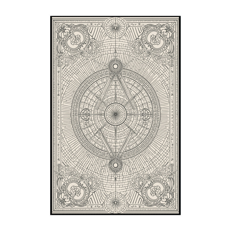 Machine Washable Pavlo Classic Oriental Rug in Beige – Binding, 2 x 5
