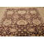 Tapis décoratif en laine noué à la main de conception unique 8 pi 9 po x 12 pi Fady en brun/gris/Ivoire