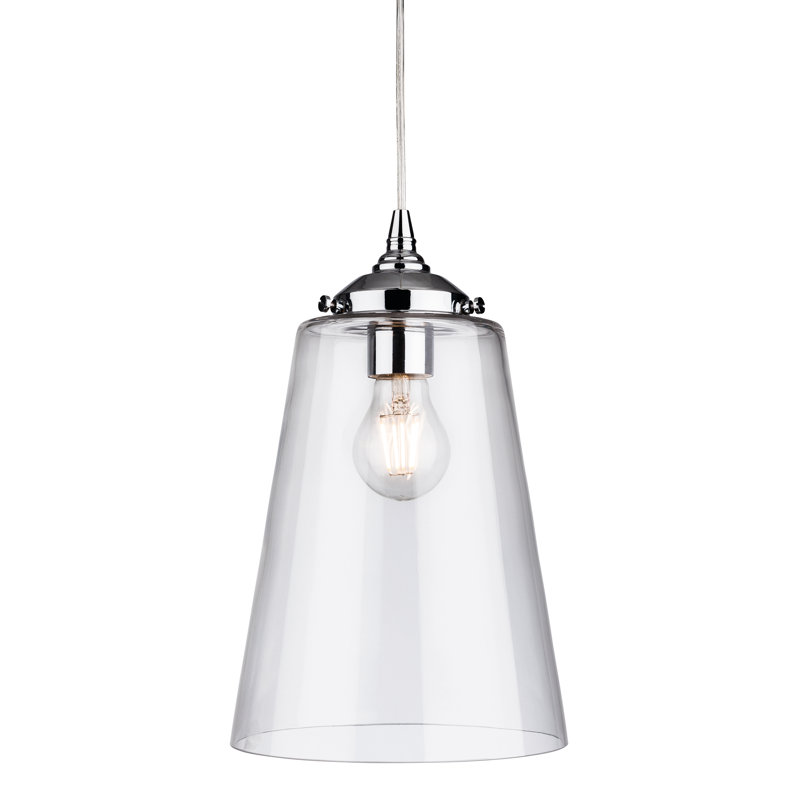 Pendants 1 - Light Chrome Cone Pendant