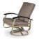 Belle Isle Outdoor Swivel Lounge Chair