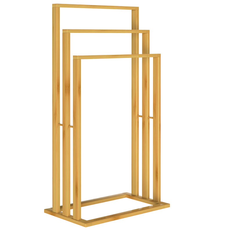 Towel Rack Bamboo