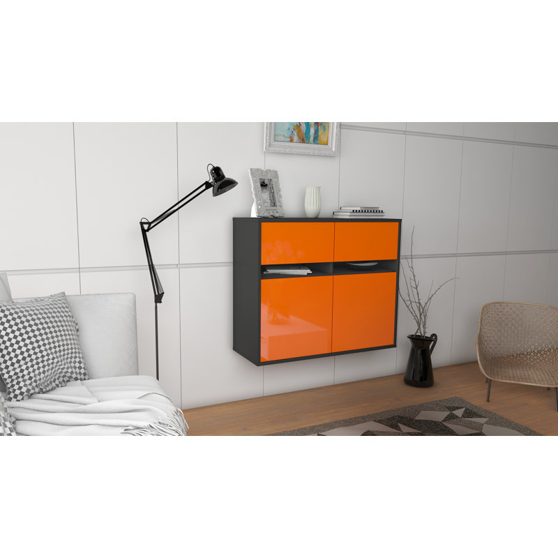 Roush 92cm Sideboard, Orange