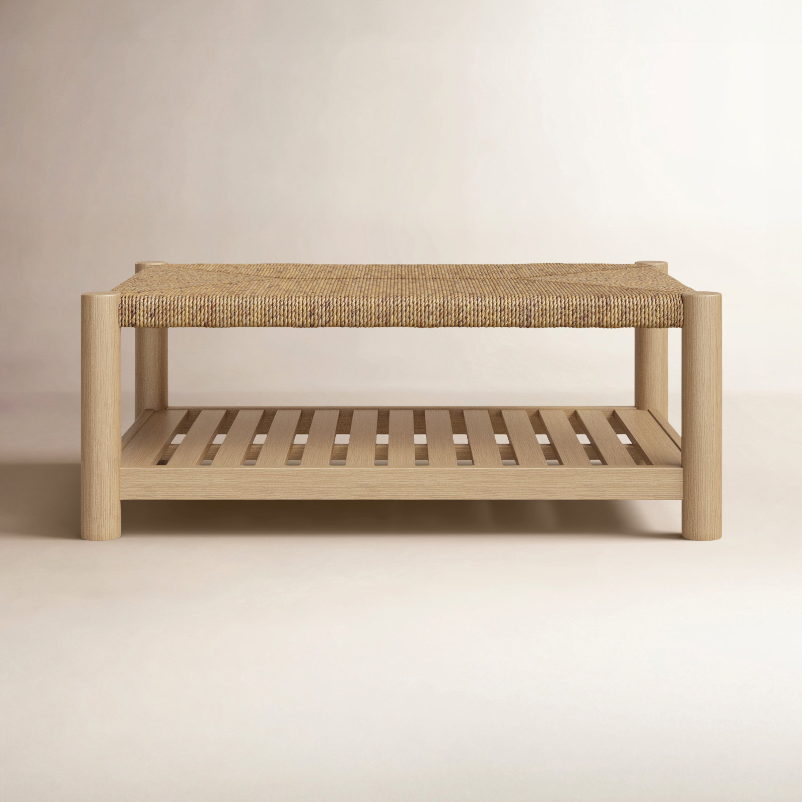 Lana 42" Woven Cocktail Table