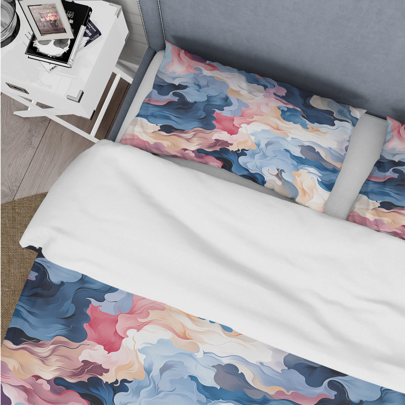 Ethereal Whispers - Ensemble de housse de couette camouflage - Polyester en microfibre