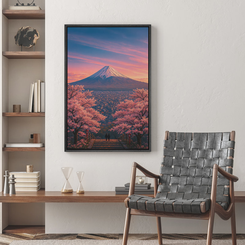 Montagne, paysage de montagne, art mural, impression sur toile, décoration murale de chambre à coucher, Noir