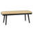 Lucia Vida Faux Leather Upholstered Dining Bench