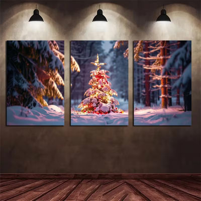 3 Piece Wrapped Canvas Print