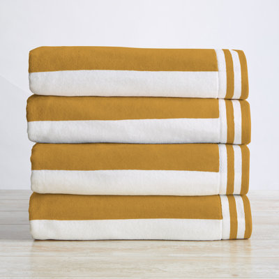 100% Cotton Cabana Stripe Beach Towels