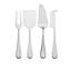Bravo 4-Piece 18/10 Stainless Steel Cheese Set