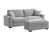 Light Gray Polyester Blend