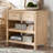 Camodeca Japandi Sun Bleached 2-Drawer Console Table