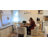 5-Piece Dining Table Set, Wood Top, Faux Fur Armchairs-108053361-108053363-108053362