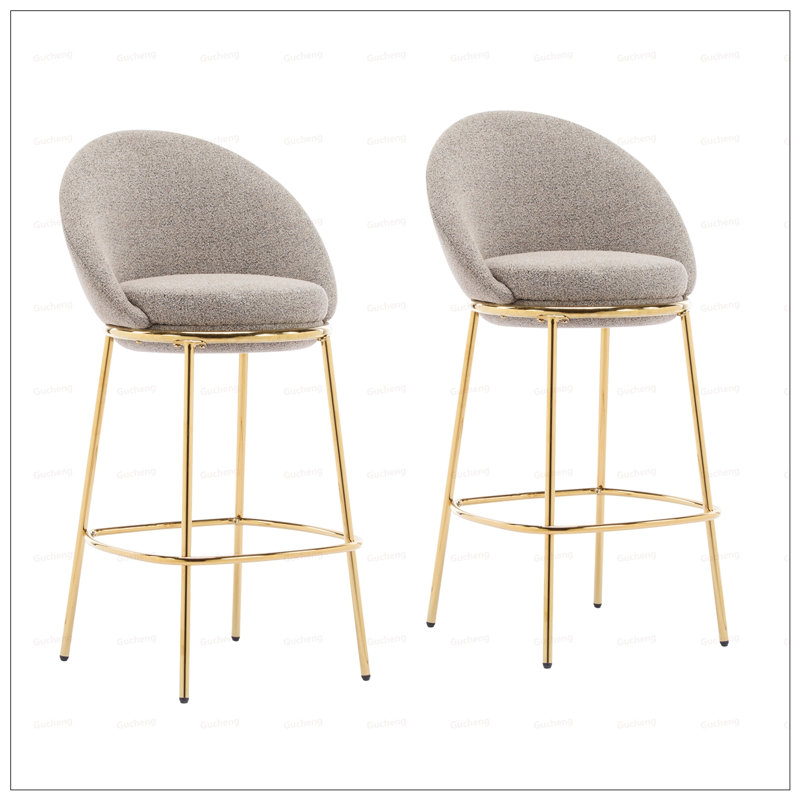 Tabouret de bar Celano, Beige