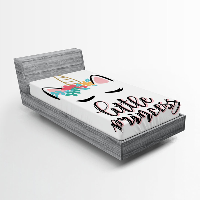 Multicolore Ambesonne Saying, Drap-housse de taille simple